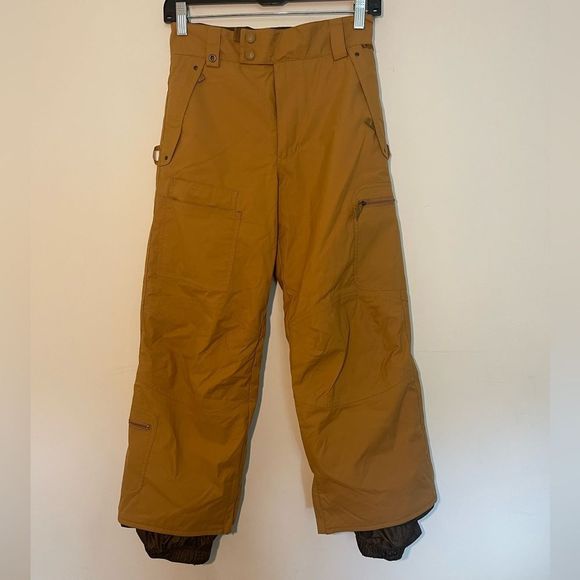 Burton Other - Burton Boys Youth Brown Snowboarding Ski Cargo Pants Size Large